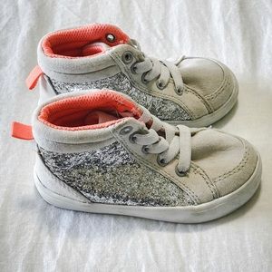 💥 3 for $18💥 Glitter Hi-top Slip On Sneakers